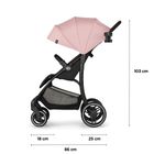 Kinderkraft, Trig, caruciorul pentru copii, roz