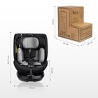 Caretero, Bosco I-Size, scaun auto, olive, 40-150 cm