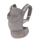 Kinderkraft, Huggy, marsupiu ergonomic, gri