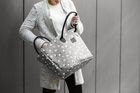 Kinderkraft, Prime, carucior multifunctional 2in1, gri + geanta Mommy Bag