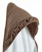 Albero Mio, Cotton Color, halat de baie, maro, 100-100 cm