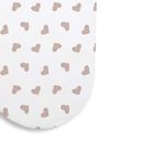 Albero Mio, Sweet Heart World, cearceaf cu elastic pentru gondola, 35-80 cm