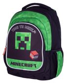 Astra, Minecraft, Time to mine, rucsac pentru scoala cu 3 compartimente
