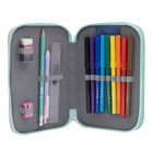 Astrabag, penar dublu cu rechizite scolare, Teddy Panda