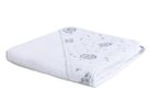 Babymatex, Maxi, halat de baie din bumbac froté pentru bebelusi, alb, 100-100 cm