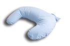 Babymatex, MiniRelax, Bamboo, perna de alaptare, albastru, 150 cm