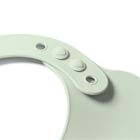 BabyOno, Foodprint, baveta din silicon, verde
