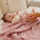 BabyOno, Paturica din bumbac organic, roz