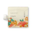 BabyOno, punga alimentara reutilizabila, 150 ml, 5 buc.