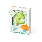 BabyOno, scutece de infasat muselina cu zornaitoare, din bambus, avocado