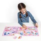 Banana Panda, I Love Puzzle, Unicorni, set de puzzle-uri, pentru varsta de 4+, 60 piese