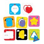 Banana Panda, On-the-Go Puzzle Descoperirea formelor, set creativ de puzzle-uri, pentru varsta de 18 luni+, 16 piese