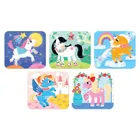 Banana Panda, On-the-Go Puzzle Ponei, set de puzzle-uri, pentru varsta de 3+, 45 piese