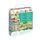 Banana Panda, Puzzle + Gradina, set de puzzle-uri, pentru varsta de 3+, 4+, 40 piese de puzzle, 32 placute suplimentare