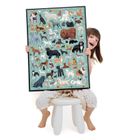 Banana Panda, Puzzlove Caini, puzzle pentru familie, pentru varsta de 5+, 100 piese