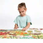 Banana Panda, Wild Jumbo Puzzle Animale din padure, set de puzzle-uri, pentru varsta de 3+, 40 piese