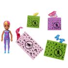 Barbie, Color Reveal, Neon Tie-Dye, papusa Chelsea, 1 buc.
