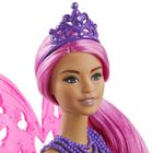 Barbie, Dreamtopia, papusa zana cu parul roz