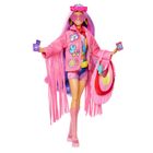 Barbie, Extra Fly, papusa Hippie de plaja cu accesorii