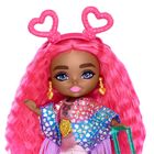 Barbie, Extra Minis, mini papusa, par roz
