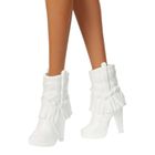 Barbie Fashionistas, papusa, rochie argintie