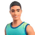 Barbie, Ken Fashionistas, t-shirt albastru-verde, papusa