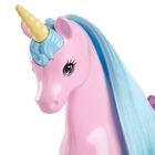 Barbie, Papusa si unicorn, set de joaca