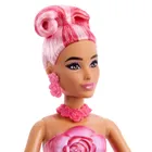 Barbie, Petal Pop, papusa surpriza, floare rosie