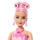 Barbie, Petal Pop, papusa surpriza, floare roz