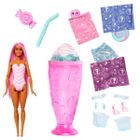 Barbie, Pop Reveal, Stylish Dessert, papusa cu accesorii, set roz