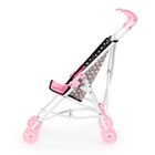 Bayer Design, Buggy, carucior sport pentru papusi, negru-roz