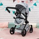 Bayer Design, Xeo, carucior multifunctional pentru papusi, gri