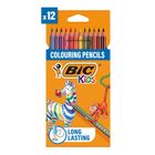 Bic, Kids, Evolution Stripes, creioane colorate, 12 culori