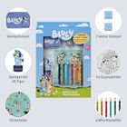 Bluey, set creativ, carti de colorat, autocolante si stampile