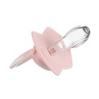 Canpol babies, Bonjour Paris, suzeta din silicon, simetrica, 0-6m, 2 buc., roz