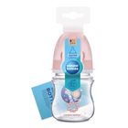 Canpol babies, EasyStart, Newborn baby, biberon cu gatul larg, 120 ml, roz, 0m+