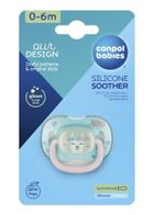 Canpol babies, Exotic Animals, Lama, suzeta din silicon, simetrica, 0-6m