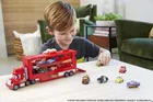Cars, Mack Mini Racers Hauler, camion + 5 mini masini, set de joaca