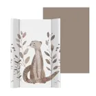 Ceba Baby, Basic, Clever Otter, saltea de infasat moala profilata, 50-70 cm