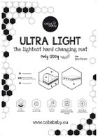 Ceba Baby, Ultra Light, Fox with Balloon, saltea de infasat rigida, 50-70 cm