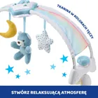 Chicco, First Dreams, Panel Rainbow Sky, lumina de veghe cu muzica, albastru