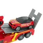 City Fire, pompieri, set vehicule de urgenta pe platforma, 1:14