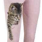 Colanti pentru fete, roz, pisica, Tup Tup