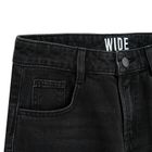 Cool Club, Blugi pentru fete, cargo wide, negru