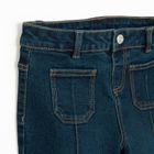 Cool Club, Blugi pentru fete, croiala flare, albastru