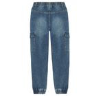 Cool Club, Blugi reglabili pentru baieti, croiala jogger, albastru