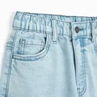 Cool Club, Blugi reglabili pentru baieti, croiala loose, albastru