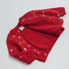 Cool Club, Bluza cu capse pentru bebelusi, rosu