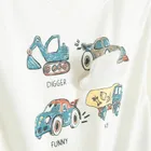 Cool Club, Bluza cu maneca lunga pentru baieti, alb