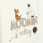 Cool Club, Bluza cu maneca lunga pentru baieti, alb, Imprimeu Moomins